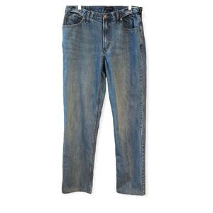 Land’s End Sz 35 Blue Denim Traditional Fit Jeans